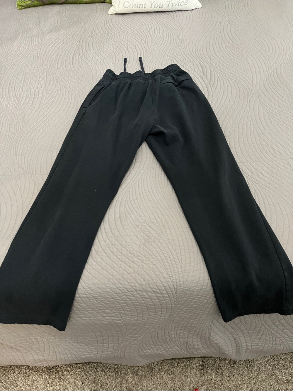 Under Armour Black Men's Jogger Sweatpants with Logo - Picture 4 of 4